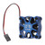Motor Cooling Fan Aluminum Alloy Fast Heat Dissipation RC Cooling Fan with Metal Mesh Cover for 1/10 1/12 1/8 RC Car Dark Blue