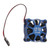 Motor Cooling Fan Aluminum Alloy Fast Heat Dissipation RC Cooling Fan with Metal Mesh Cover for 1/10 1/12 1/8 RC Car Dark Blue