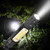 Multi function Strong Magnet Work Light Waterproof USB Charging LED Flashlight Torch(S)