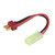 T Plug Male to Small Tamiya Female Connector Adapter 18AGW Silicone Cable RC Accessory