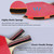2pcs 7 Layers Wood Ping Pong Paddles Set With Balls Carrying Case For Shake hand Grip Players