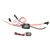 RC Brushed Electric Motor Low Noise 88T Lightweight Reliable Brushed Motor ESC Fit for Axial Scx24 RC Car
