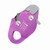 SelF braking Stop Descender for 9-13mm Rope Clamp Grab Rescue Rappel Ring Climbing Gear Purple