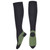 1 Pair of Men Women Sports Running Compression Socks Pain Relief Legs Support for Outdoor Cycling(Black Knee High M)