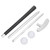 Golf Putter Left Right Hand Aluminum Alloy Golf Putter Push Rod with 2pcs Balls
