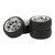 4PCS 1/10 RC Wheels Strong Cushioning High Abrasion Resistance RC Tires Rubber RC Car Tires for Most 1/10 Flat Sports Car A Tire