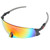 Cycling Sports Glasses Semi Rimless Sunglasses Hiking Goggles Wind UV Protection Outdoor Sunglasses 9050 Black Red