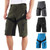 Men Cycle Shorts Quick Drying Breathable Outdoor Sports Running Bike Riding Casual Shorts with 6 Pockets