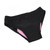 Women Cycling Underwear Quick Dry Breathable Women Bicycle Briefs Shock Absorption 3D Padded Bike Shorts Underwear Black L