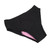 Women Cycling Underwear Quick Dry Breathable Women Bicycle Briefs Shock Absorption 3D Padded Bike Shorts Underwear Black L
