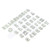 37PCS Hole Shoe Luminous Decorations Alphabet Letters Numbers Shape Sandals Clothing Accessories