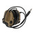 Noise Canceling Earmuffs Large Range Adjustable Easy Using Helmet Way Hunting Headphones Tan