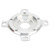 CNC 104BCD Electric Bike Chainring Adapter Aluminium Chainwheel Spider Adapter for TSDZ2