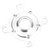 CNC 104BCD Electric Bike Chainring Adapter Aluminium Chainwheel Spider Adapter for TSDZ2