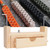 Harmless Simple Woven Umbrella Rope Paracord Bracelet Wooden Frame DIY Craft Tool Kit for Camping Survival