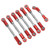 RC Pull Rod Aluminum Alloy Pull Rod for Traxxas for Rustler for Slash 4 Wheel Drive 1/10 RC Car Red