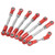 RC Pull Rod Aluminum Alloy Pull Rod for Traxxas for Rustler for Slash 4 Wheel Drive 1/10 RC Car Red