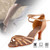 Soft Comfortable Latin Shoes Fashion Dance ChA cha Shoe for Women Light Brown 39