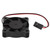 RC Cooling Fan Fast Heat Dissipation Replacement Motor ESC Heat Sink for 1/10 1/12 1/8 RC Car Black