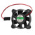 RC Cooling Fan Fast Heat Dissipation Replacement Motor ESC Heat Sink for 1/10 1/12 1/8 RC Car Black