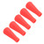 5PCS Archery Arrow Tip 8MM Inner Diameter Rubber Arrow Points For Arrows Training Outdoor Red