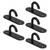 5pcs Ceiling Hook Pad Thickened Black Stainless Steel Baking Painting Fixing Eye Pad for swing