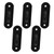 5pcs Ceiling Hook Pad Thickened Black Stainless Steel Baking Painting Fixing Eye Pad for swing