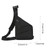 Shoulder Bag Chest Bag for Men / Women Lightweight Multi-functional Travel Sling Bag Scientific Storage for Outdoor/ Fashion Casual Business   Left/Right Sling bag