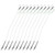 5 Set Carp Fishing Hair Rigs Line Metal Hooks Bait Wire Hook Rigs Fishing Accessory8#