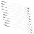 5 Set Carp Fishing Hair Rigs Line Metal Hooks Bait Wire Hook Rigs Fishing Accessory8#