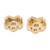 2Pcs RC Counterweight Brass Delicate Wheel Counterweight for Axial 1/18 UTB18 Capra Gold