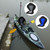 Deluxe Padded Kayak / Boat Seat Soft and Antiskid Padded Base High Backrest Adjustable Kayak Cushion with Backrest