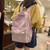 Cute Color Backpack Lightweight Large Capacity Student Book Bag School Bag Casual Daypack for Outdoor Travel Camping Picnic