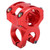 LeBycle Bike Handlebar Stem 31.8mm Short Hollow Mountain Bike Speed Drop Stem CNC Aluminium AlloyRed