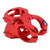LeBycle Bike Handlebar Stem 31.8mm Short Hollow Mountain Bike Speed Drop Stem CNC Aluminium AlloyRed