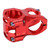 LeBycle Bike Handlebar Stem 31.8mm Short Hollow Mountain Bike Speed Drop Stem CNC Aluminium AlloyRed
