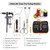 Fly Tying Tools Kit with Fly Tying Threader Needle Whip Finisher Scissors Fly Tying Kits for Flying Fishing Professionals Beginners
