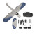 RC Plane Durable RC Glider Remote Control Airplane Fixed Wing Aircraft Jet With LED Light for People Over 14 Years Old 3 Batteries