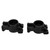 RC Rear Axle Carrier Aluminum Alloy Caster Block with Bearings for TRAXXAS 1/8 4WD SLEDG Black