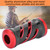 Fishing Reel Handle Metal Knob with Fittings Replacement Parts for Spinning Reels Black&amp;Red