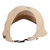 Women Empty Top Sun Hat Foldable Adjustable UV Protection Large Brim Sunhats for Beach Khaki