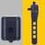 Bicycle Tail Laser Lamp Intelligent Sensing Turn Brake Warning USB Charging Bike Rear Light for Road Bikes