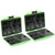 2Pcs ABS Rubber Fishing Tackle Accessories Storage Box Portable Outdoor Bait Hook Case