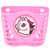 Outdoor Bicycle Scooter Cute Front Basket Bike Cycle Shopping Holder for Children Kids Pink