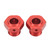 2Pcs RC Aluminum Wheel Hex Hubs 24mm Aluminium Alloy Stable RC 24mm Wheel Hex Hubs for ARRMA 1/5 Outcast Kraton 8s Red