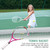 Durable String Single Tennis Racket Racquet for Kids Training Practice( Rose Red )