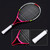 Durable String Single Tennis Racket Racquet for Kids Training Practice( Rose Red )