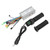 36V 48V 1000W 38A 3 Mode Sine Wave Brushless Controller 128DX Electric Bike Full Throttle Grip with Panel