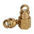 Quick Release Keychain Brass Detachable Pull Apart Key Rings Separate Chain Snap Lock Holder for Car House Keys