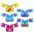 Kids Swim Vest Cartoon Kids Floats with Shoulder Harness Arm for Baby Children Sea Beach Pool